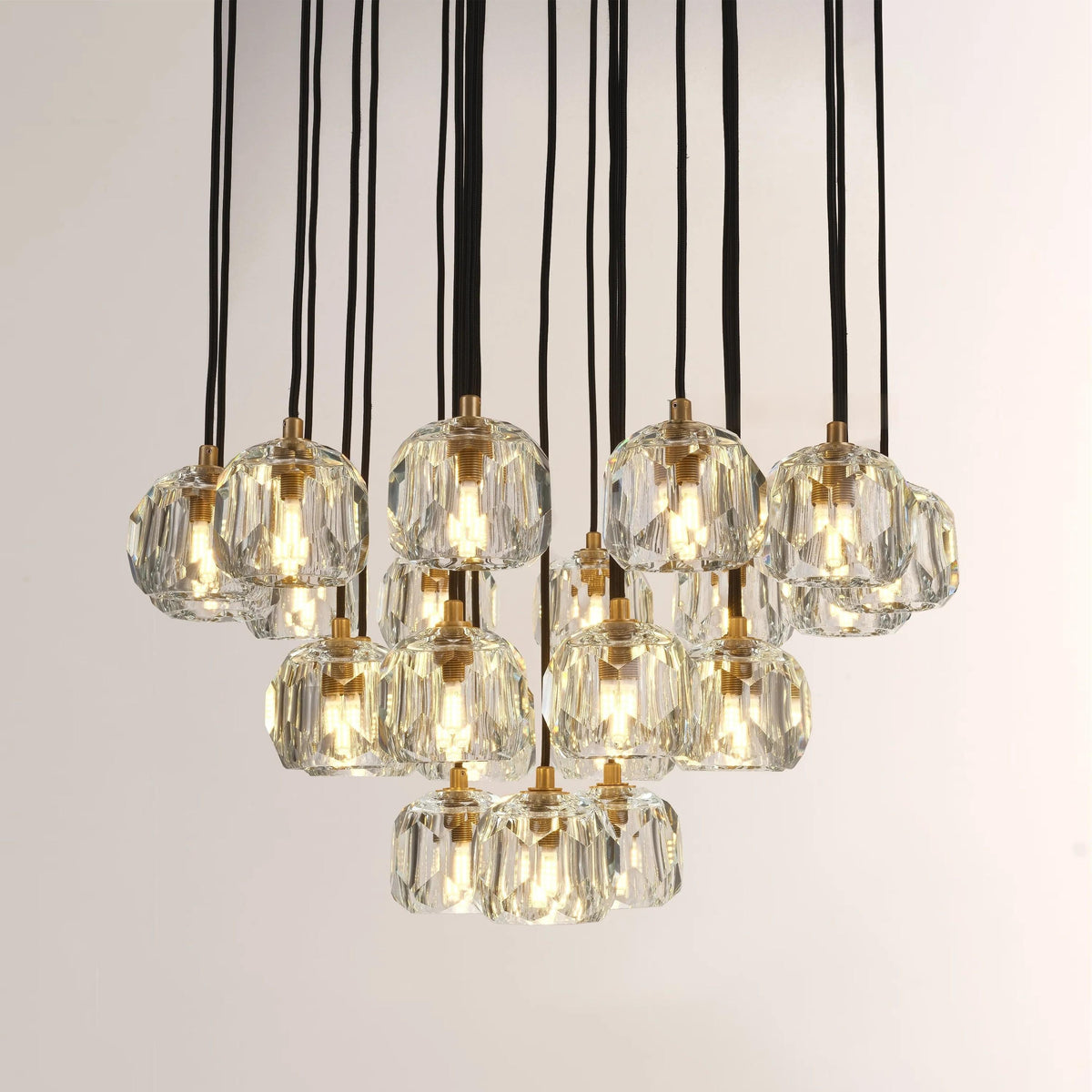 Lumerae 24 Inch Globe Crystal Cascading Chandelier