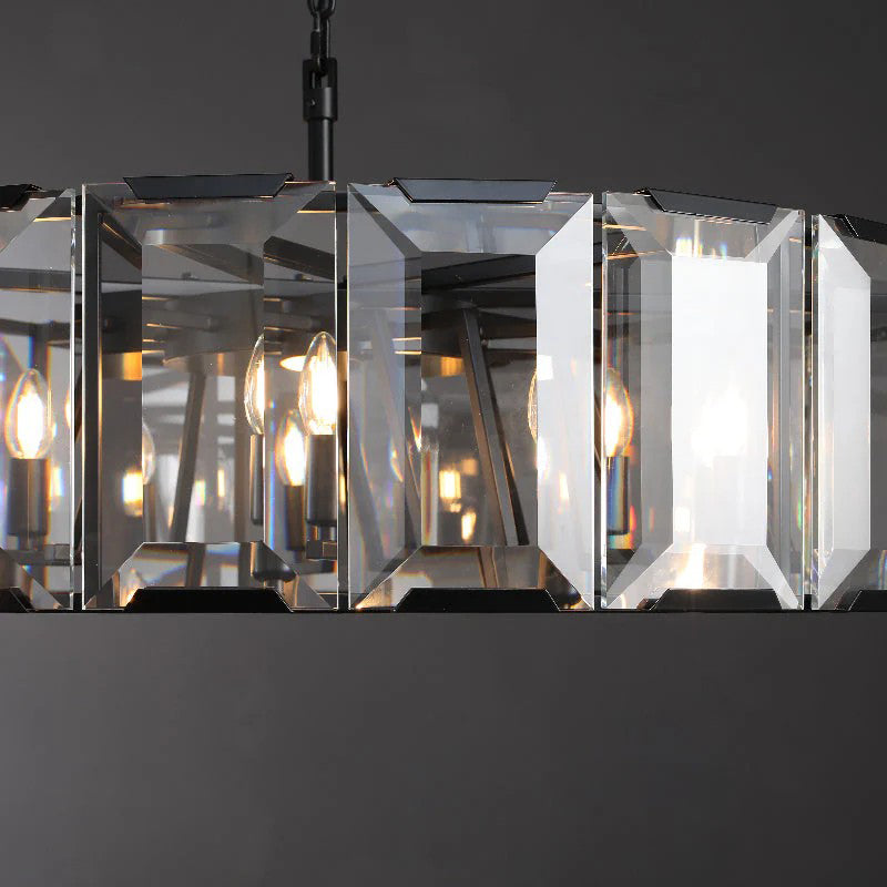 Norvain 60 Inch Crystal Round Chandelier