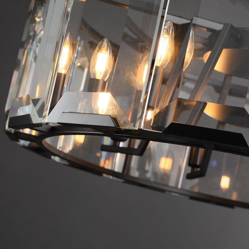 Norvain 31 Inch Crystal Round Chandelier