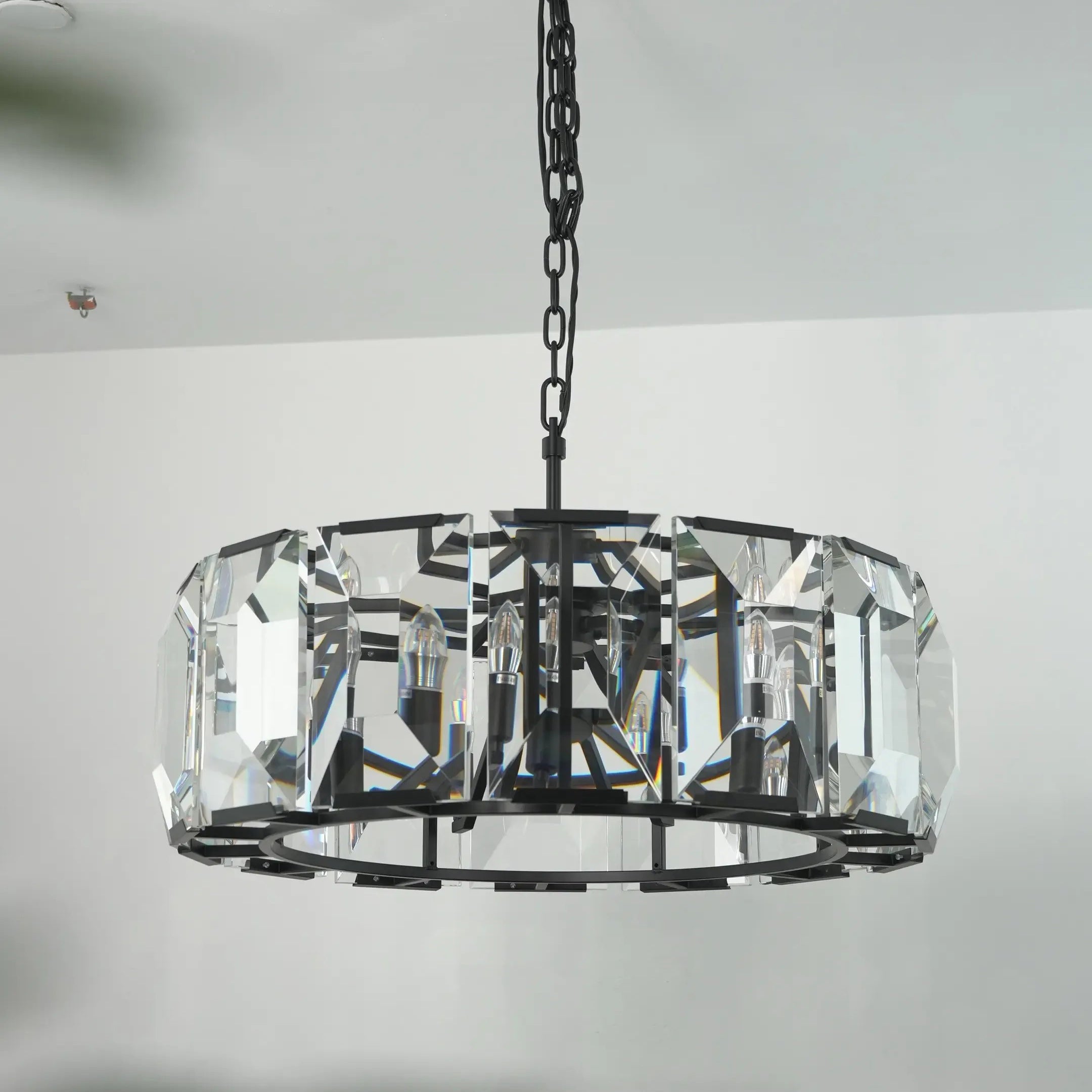 Norvain 31 Inch Crystal Round Chandelier
