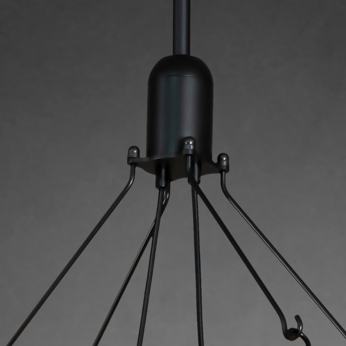 Elaris 41 Inch Tubular Candle Rectangular Chandelier
