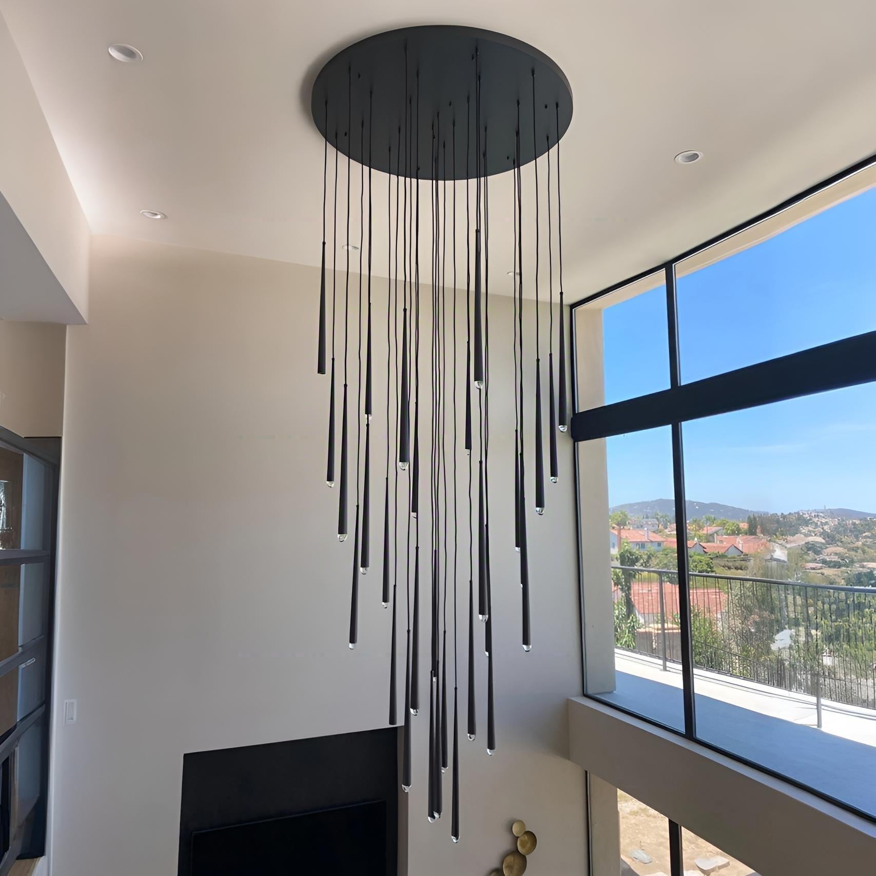 Solmira 48 Inch Round Cascading Chandelier