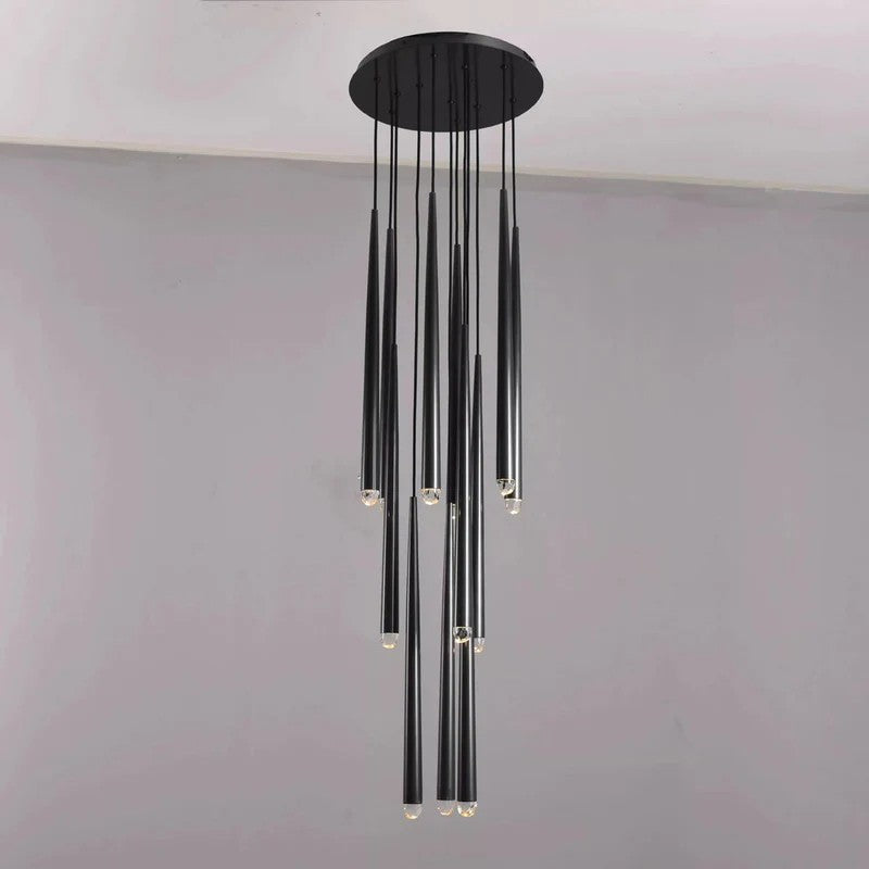 Solmira 18 Inch Round Cascading Chandelier