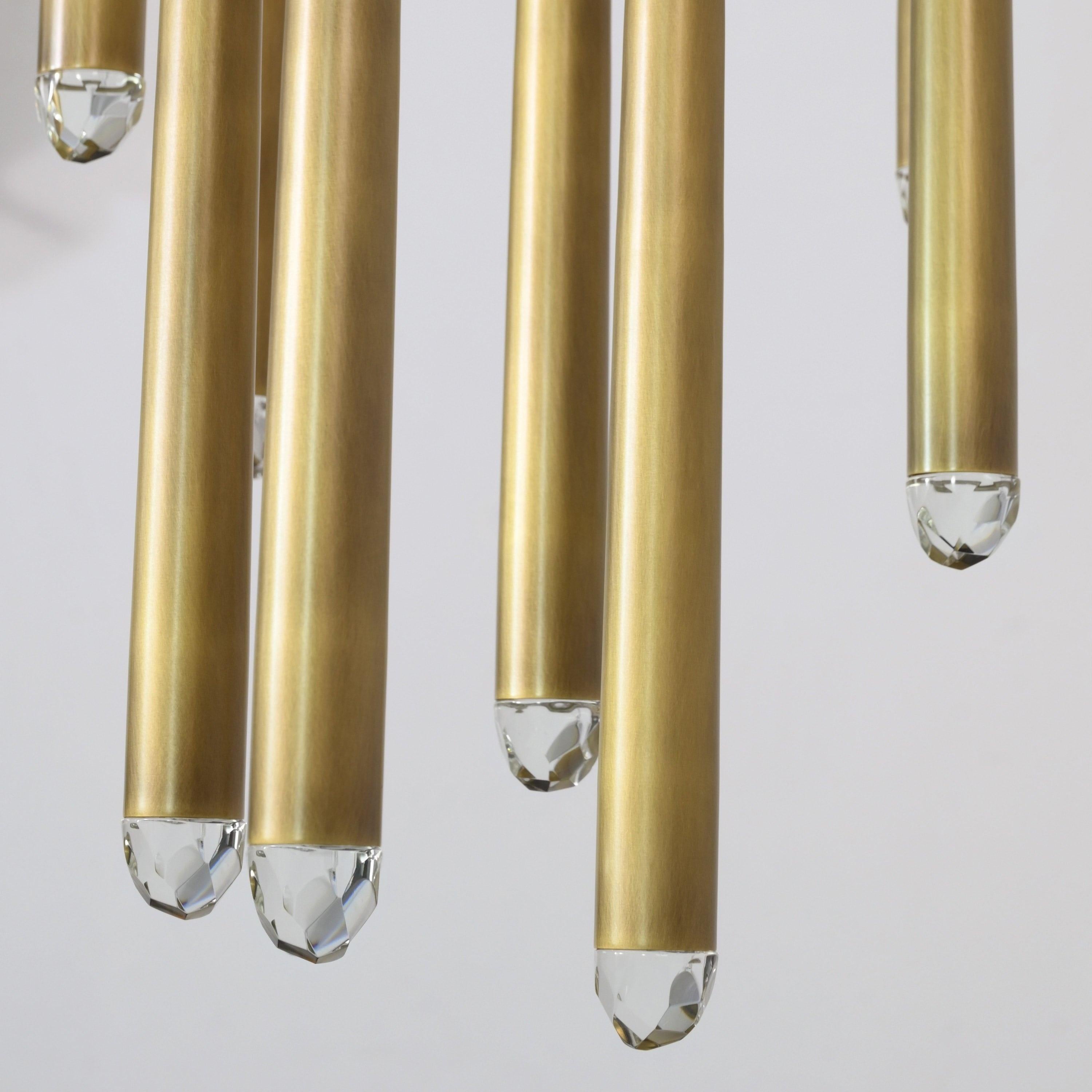 Solmira 24 Inch Round Cascading Chandelier
