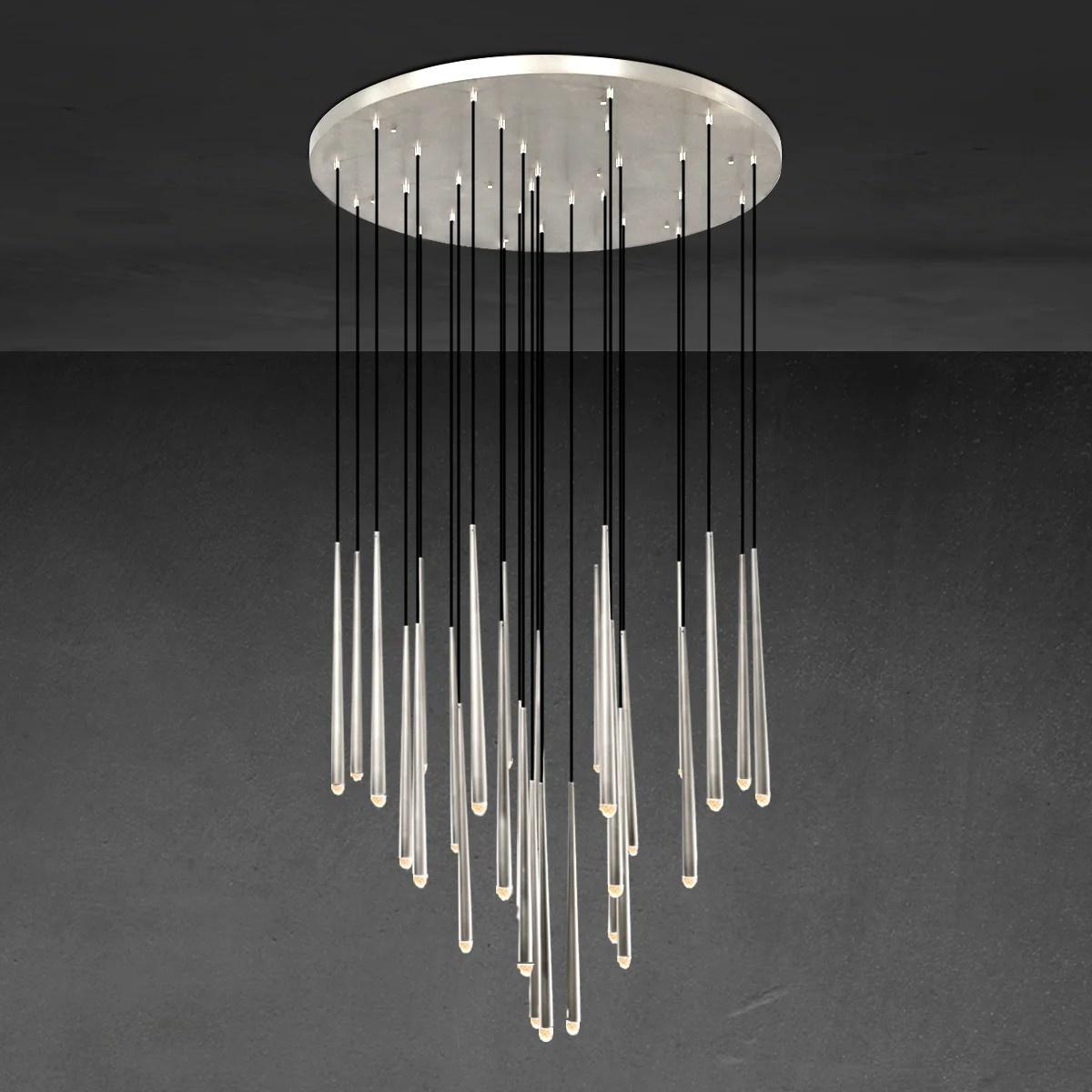 Solmira 48 Inch Round Cascading Chandelier