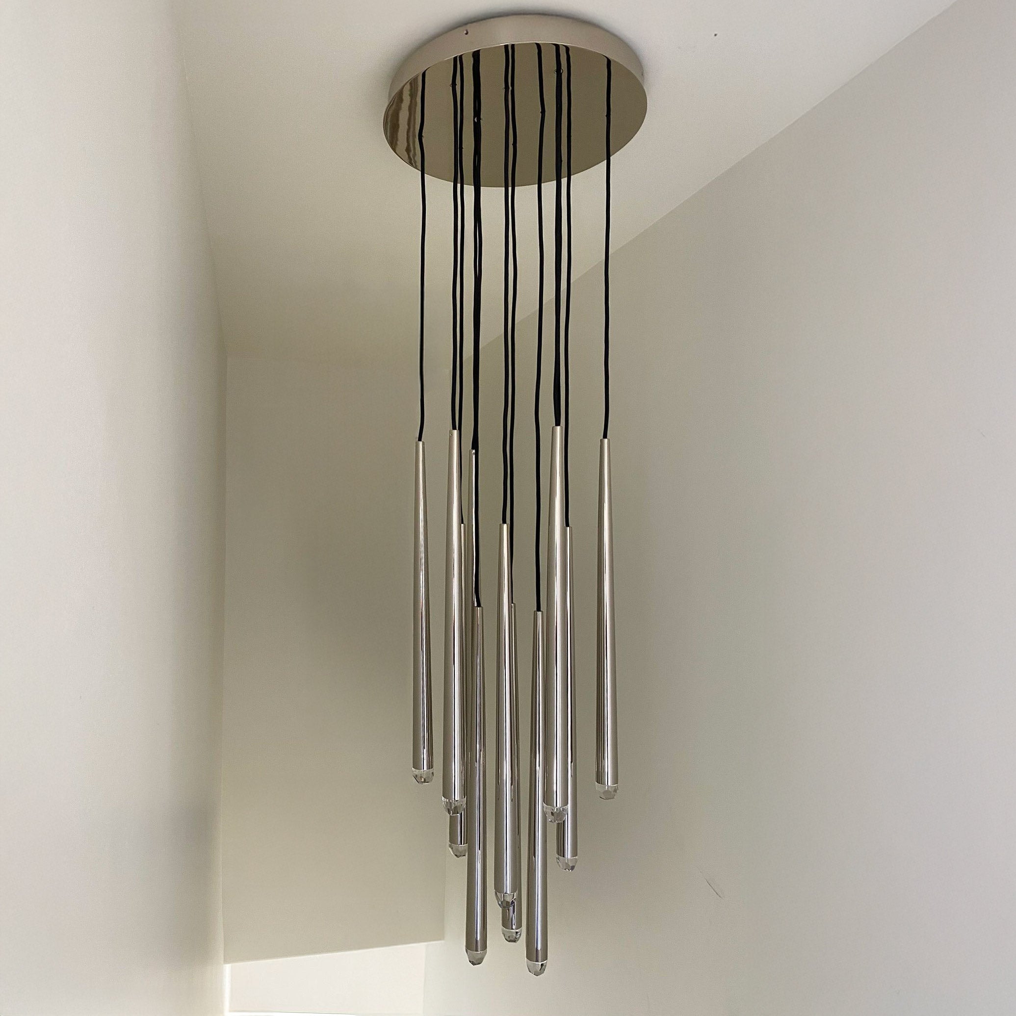 Solmira 18 Inch Round Cascading Chandelier