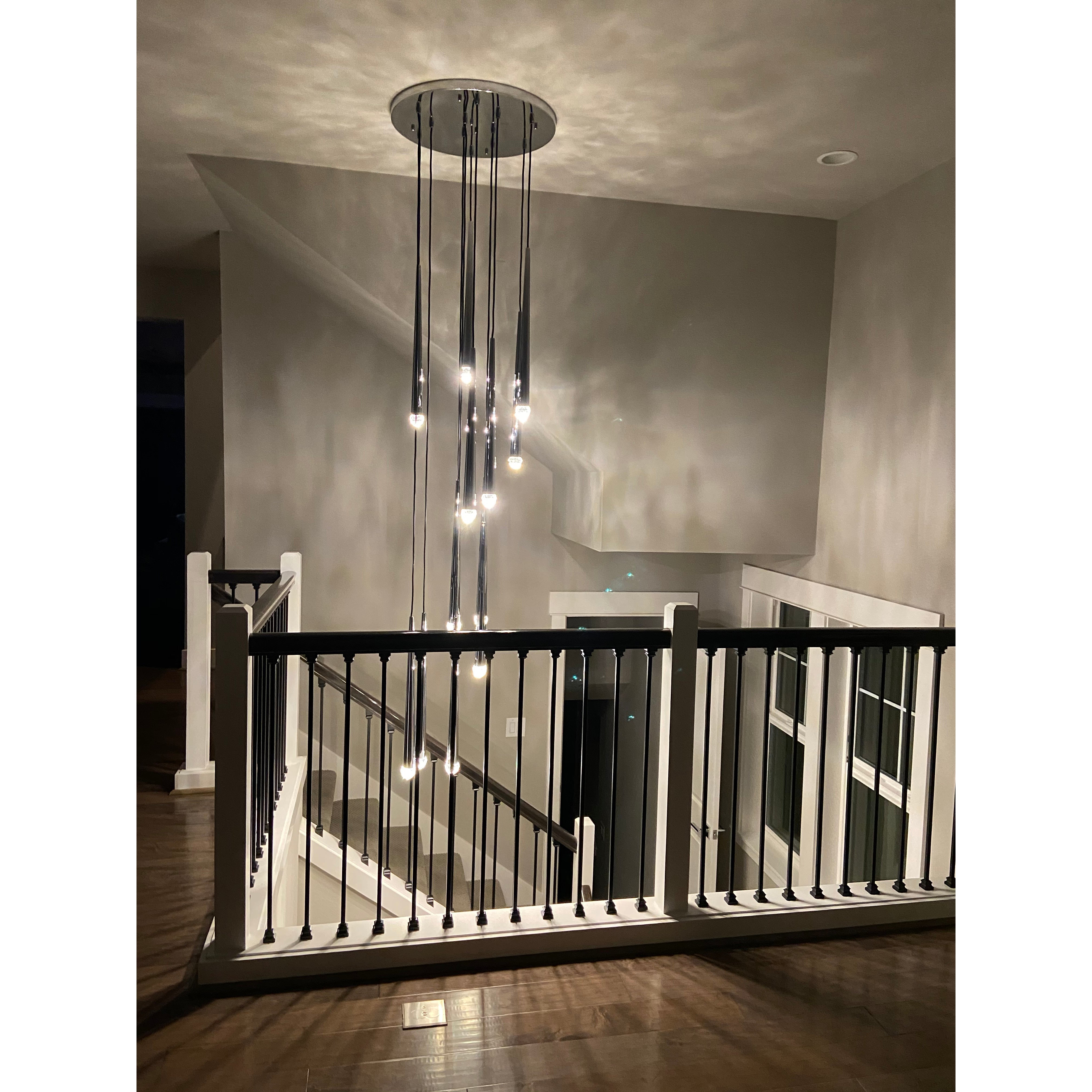Solmira 24 Inch Round Cascading Chandelier