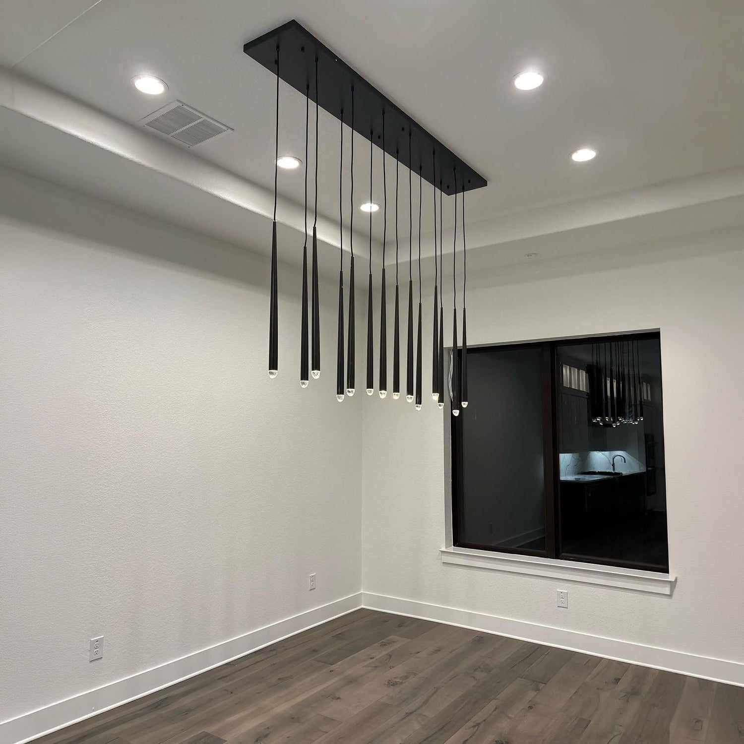 Solmira 60 Inch Linear Cascading Chandelier