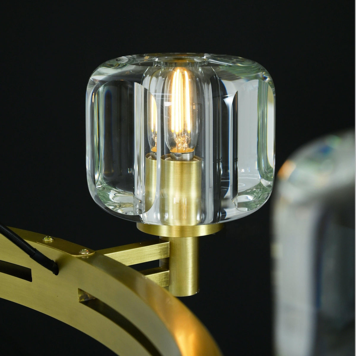 Ardorin 36 Inch Round Candle Crystal Chandelier