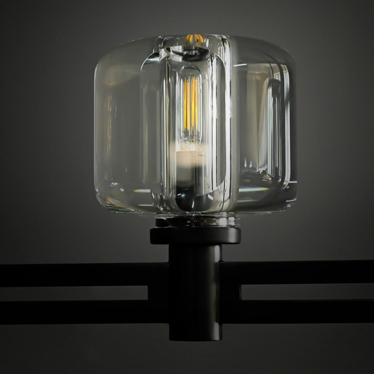 Ardorin 54 Inch Linear Candle Crystal Chandelier