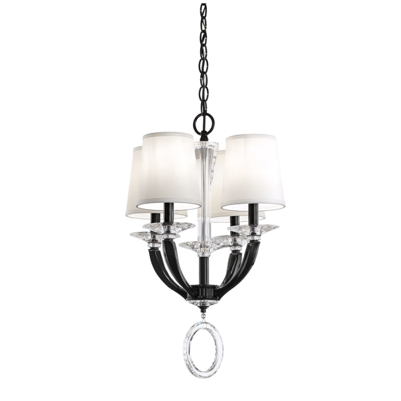 Meet Crystal Chandelier Emilea 4-lt 17" Pendant