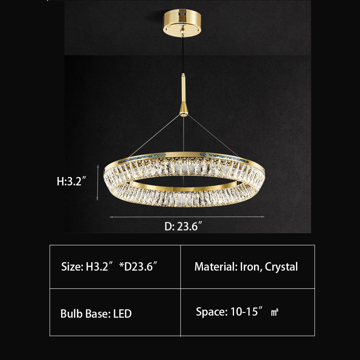 Light Luxury Creative Multi-layer Shell Crystal Art Chandelier for Living/Dining Room-MEET LIGHTING