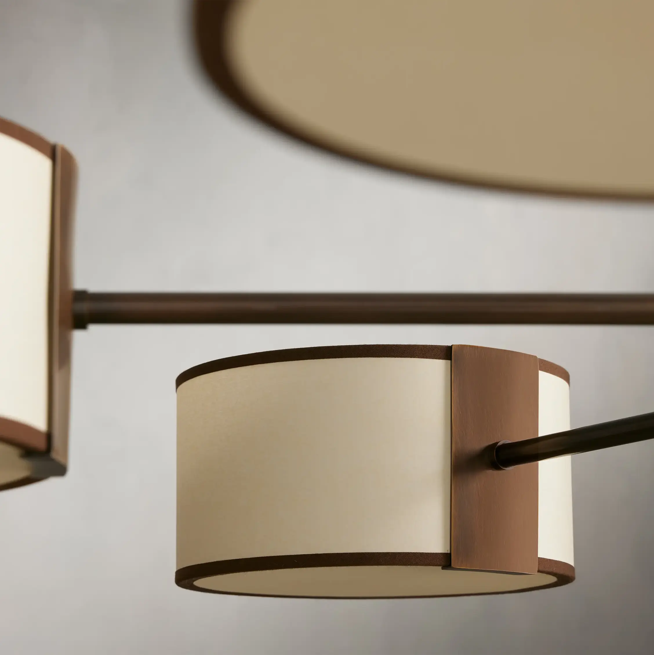 Daphne Fabric Round Chandelier