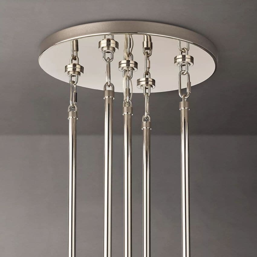 Mariogold Multi-Tier Crystal Chain Round Chandelier 60"