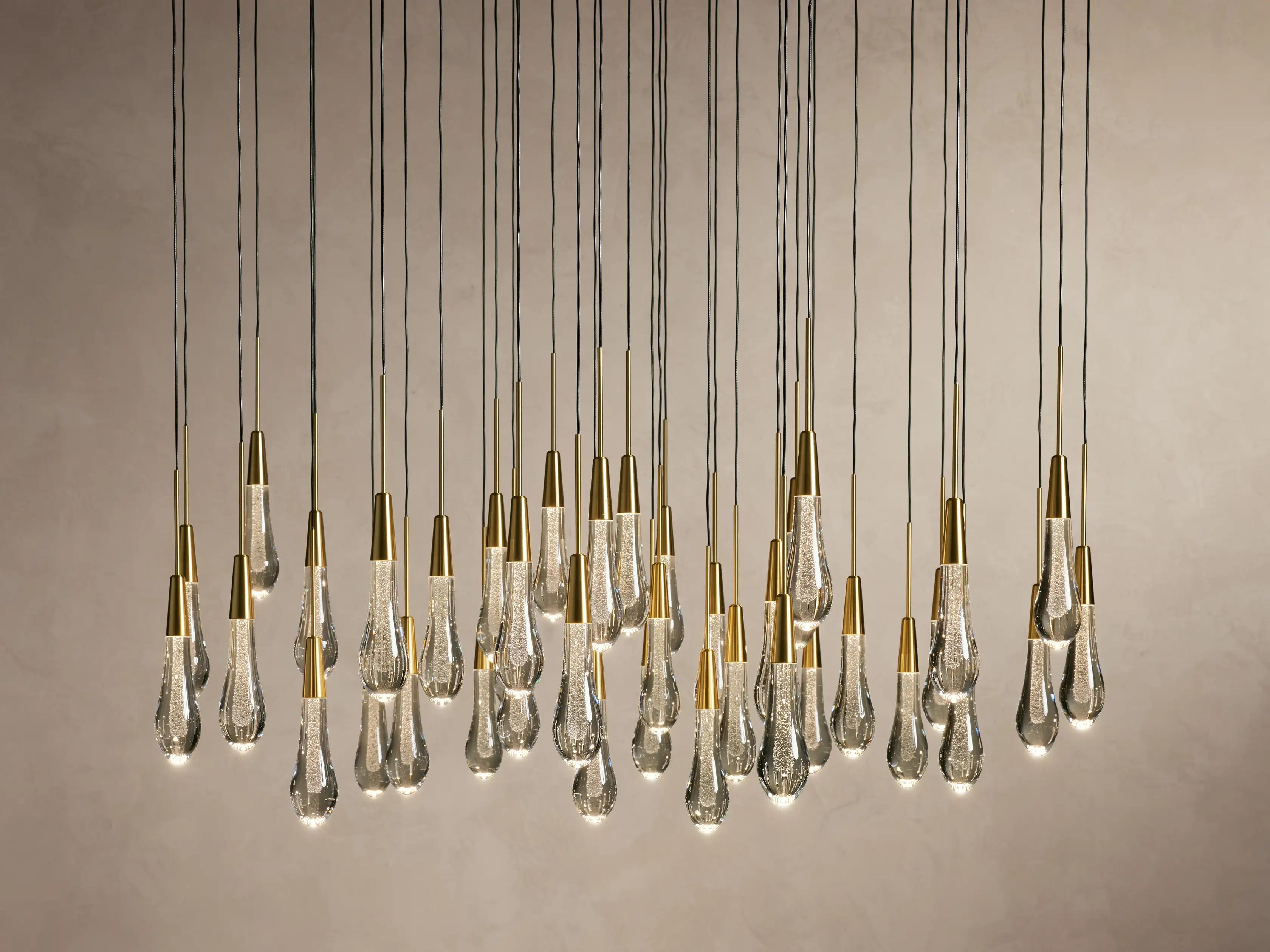 Soltaire Round Crystal Chandelier For Living Room Bathroom