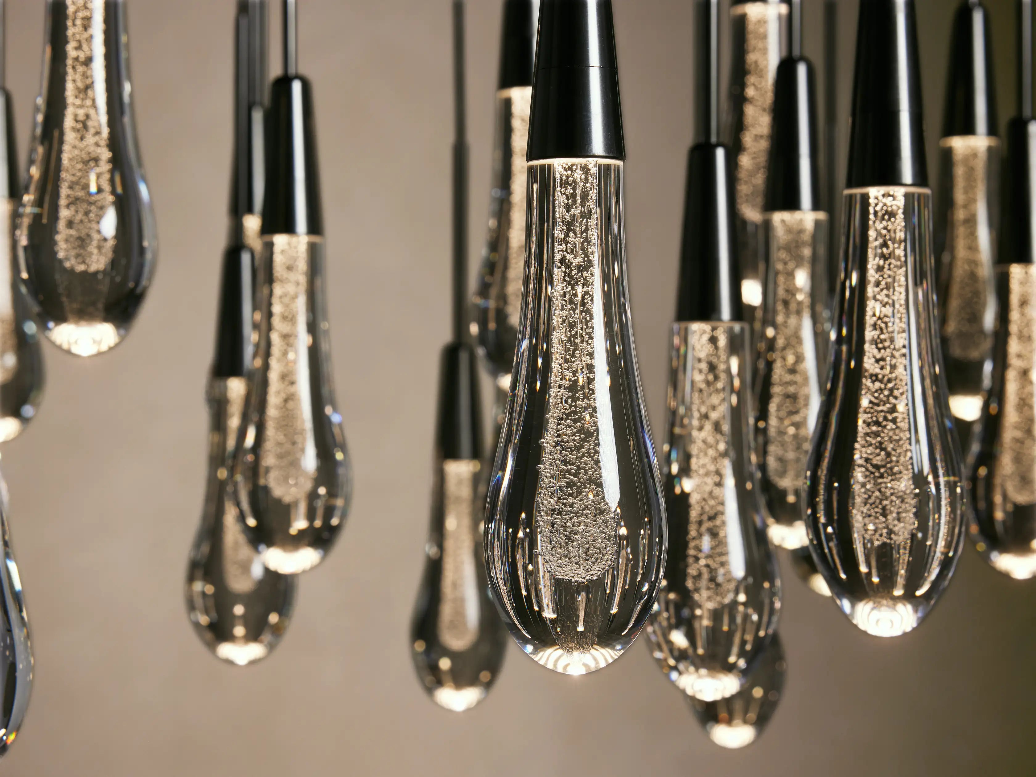 Soltaire Round Crystal Chandelier For Living Room Bathroom