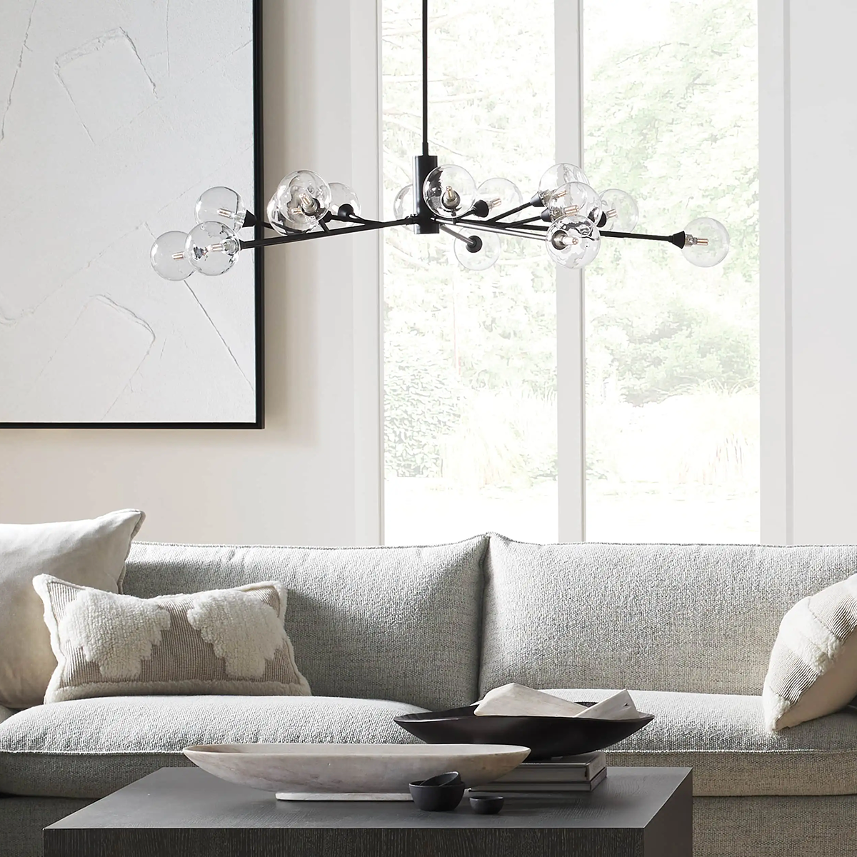 Apollo Round Chandelier 36''47''59''-MEET LIGHTING