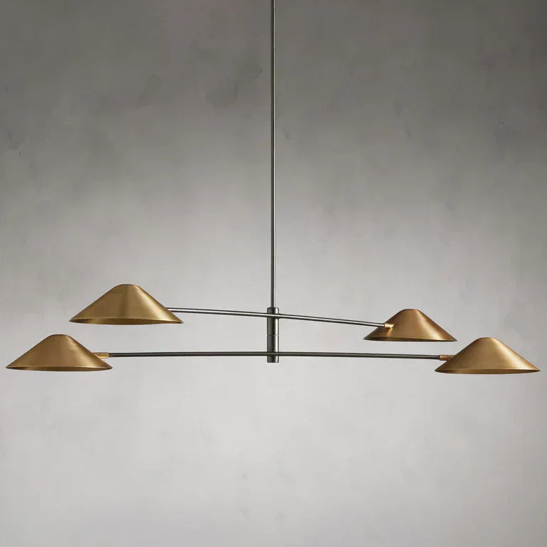 Simms 4-Light Linear Chandelier