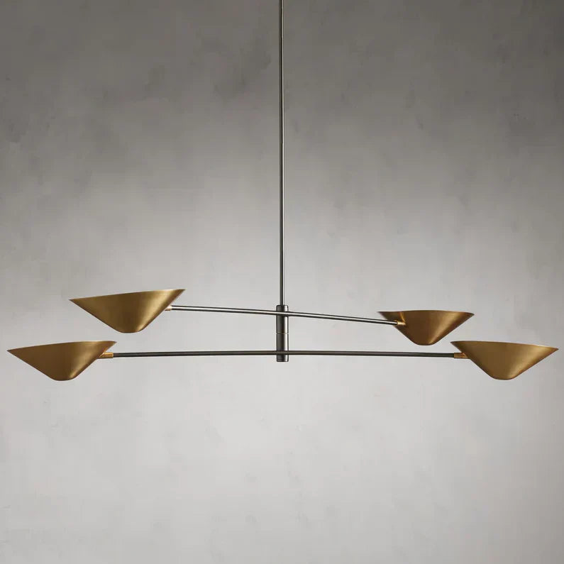 Simms 4-Light Linear Chandelier