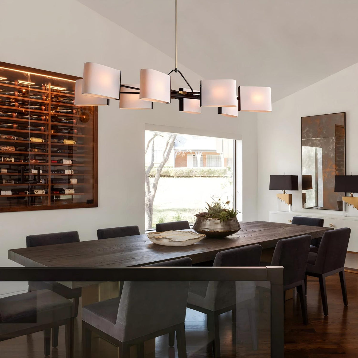 Dessay Linear Chandelier by Meetlighting