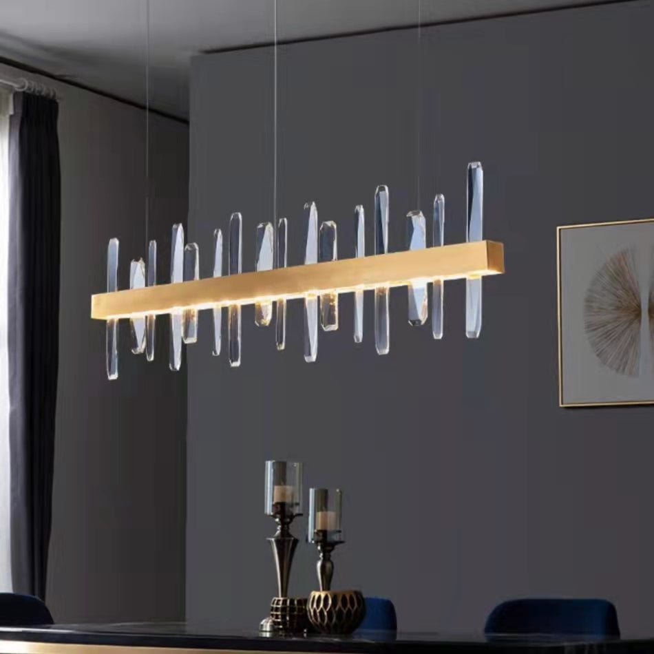 Crystal Chandelier For Dining Room Unique Style Crystal Pendant Light-MEET LIGHTING