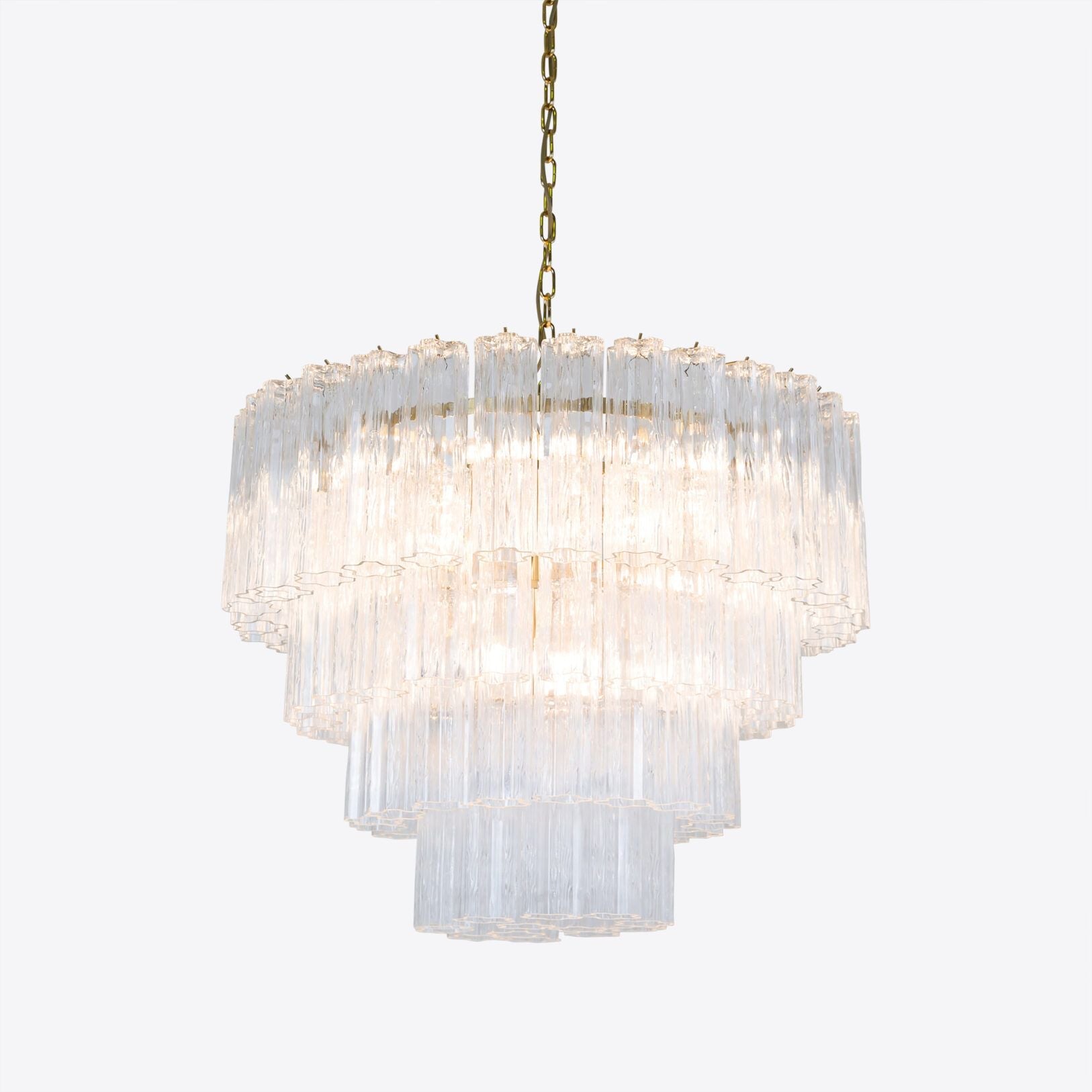 Large Treviso Murano Chandelier 31.5" by Meetlighting