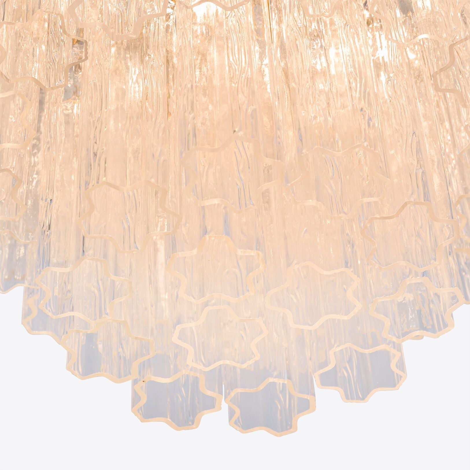 Large Treviso Murano Chandelier 31.5" by Meetlighting