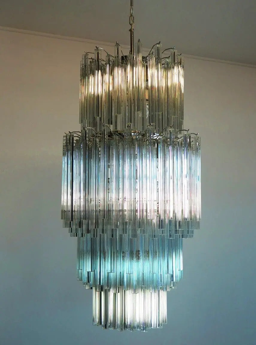 Murano Chandelier – 242 prisms – Transparent by Meetlighting