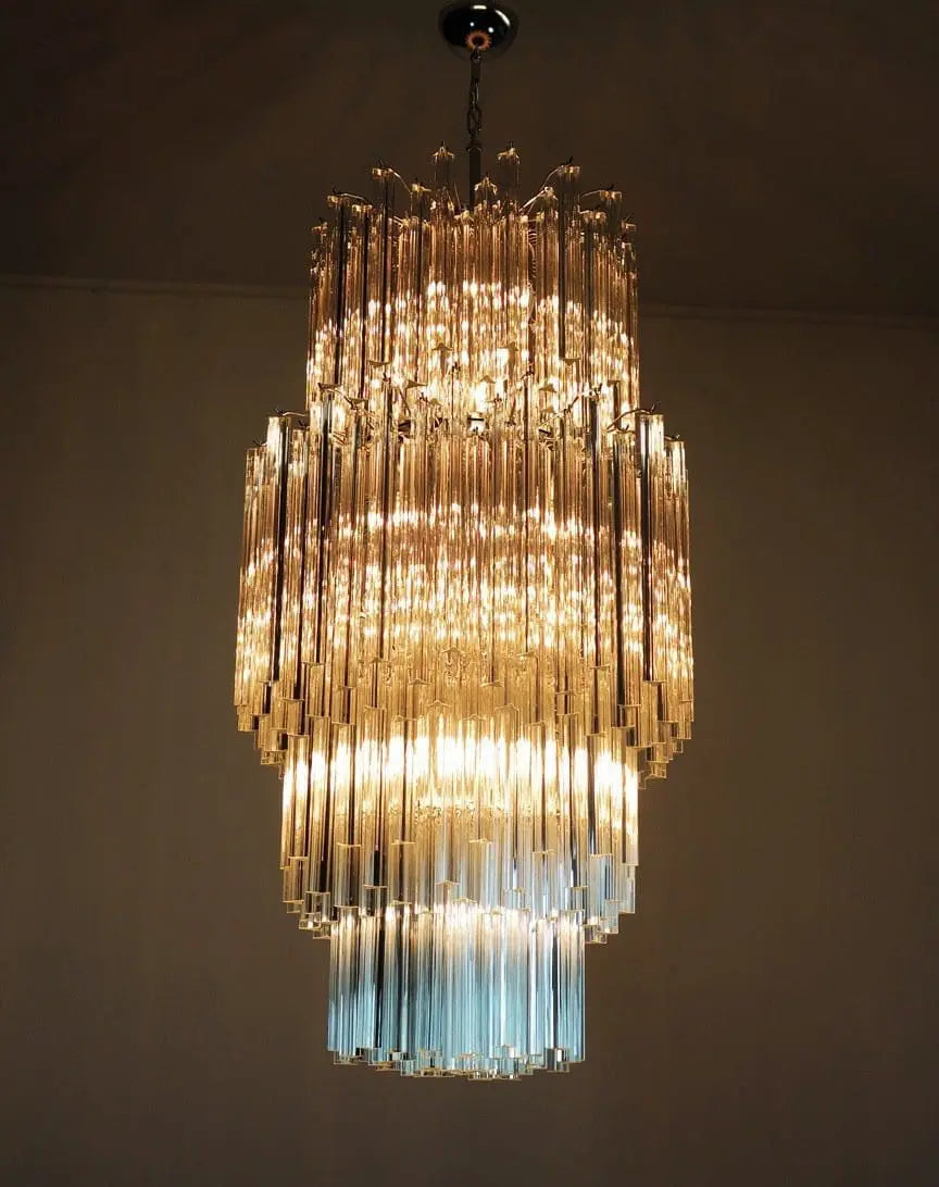 Murano Chandelier – 242 prisms – Transparent by Meetlighting
