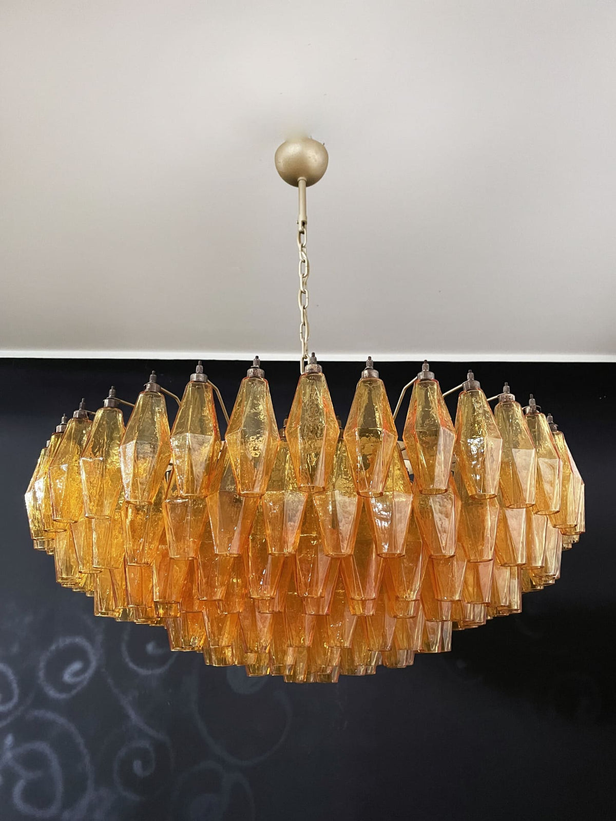Murano Chandelier – Poliedri – 185 glass by Meetlighting