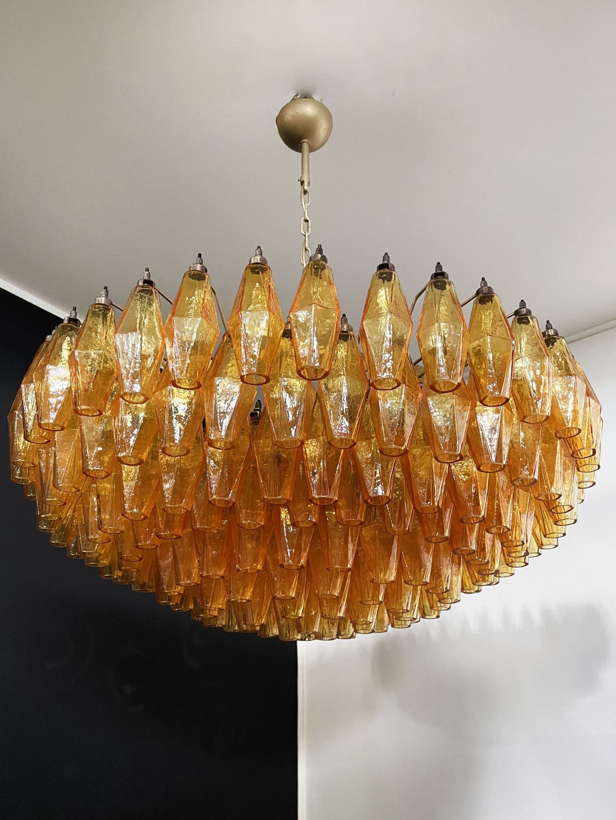 Murano Chandelier – Poliedri – 185 glass by Meetlighting