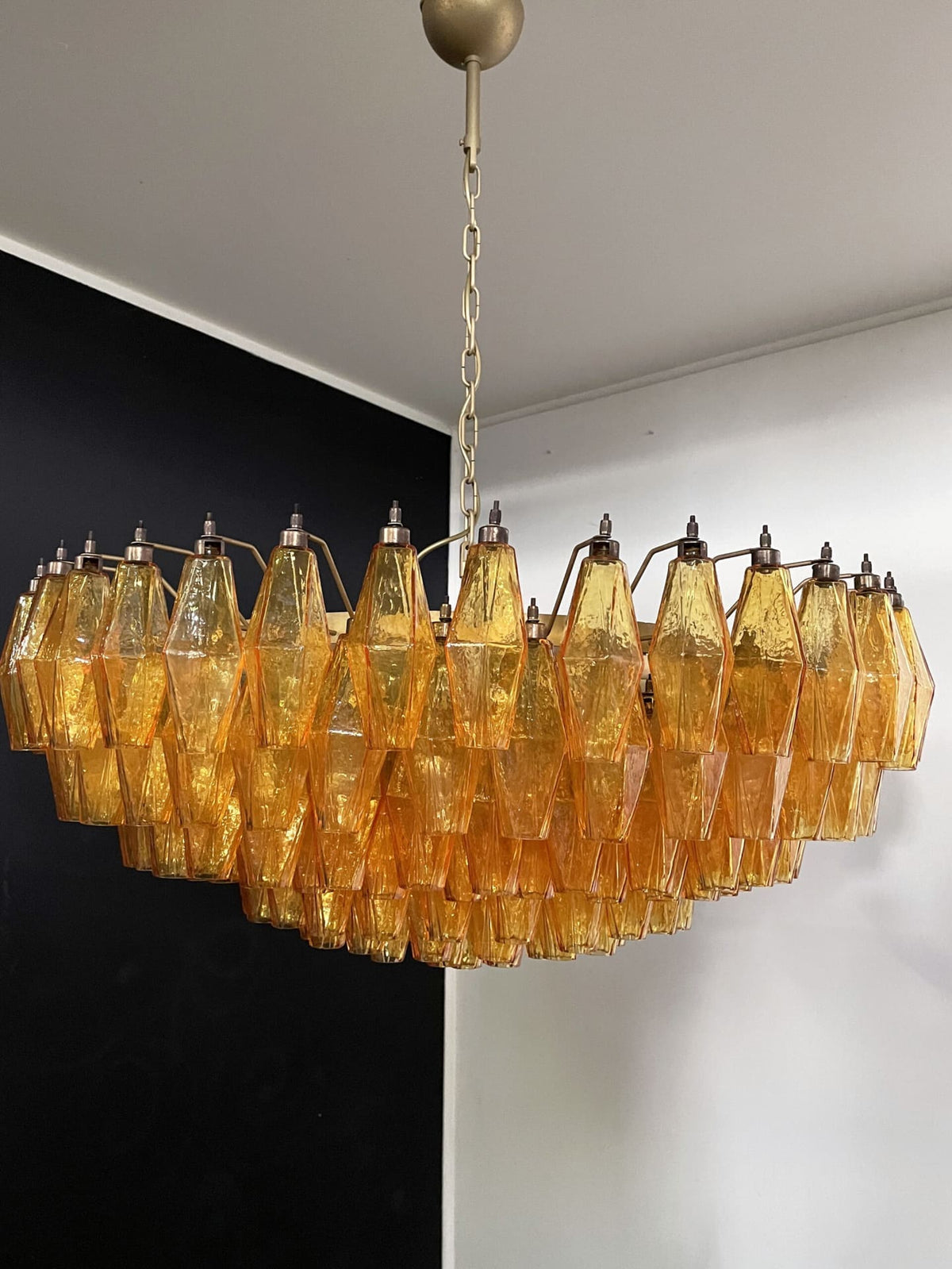 Murano Chandelier – Poliedri – 185 glass by Meetlighting