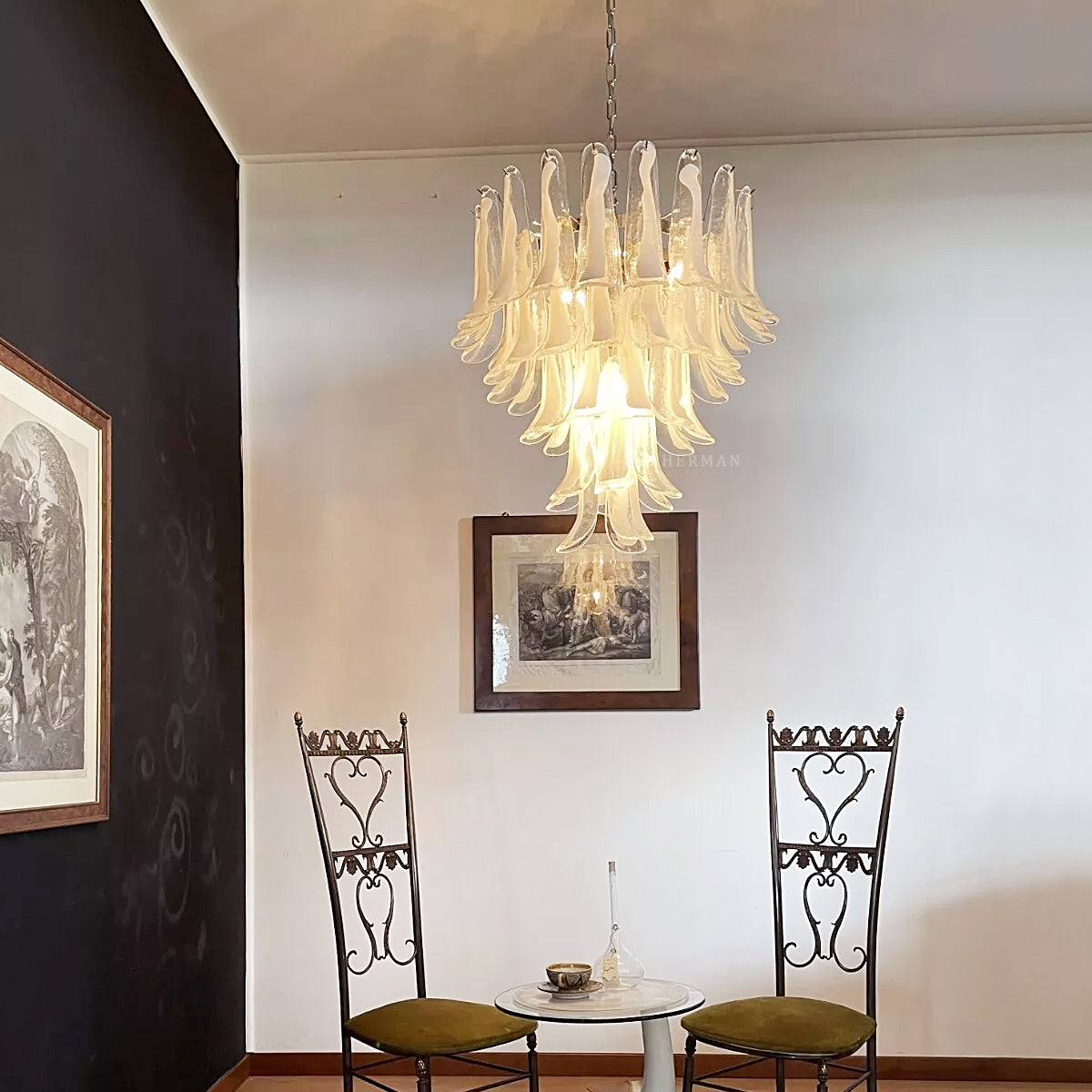 Murano Glass 3/4/5 Layer Chandelier