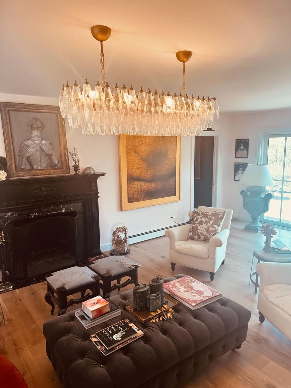 Poliedri 138-Glass Murano Chandelier