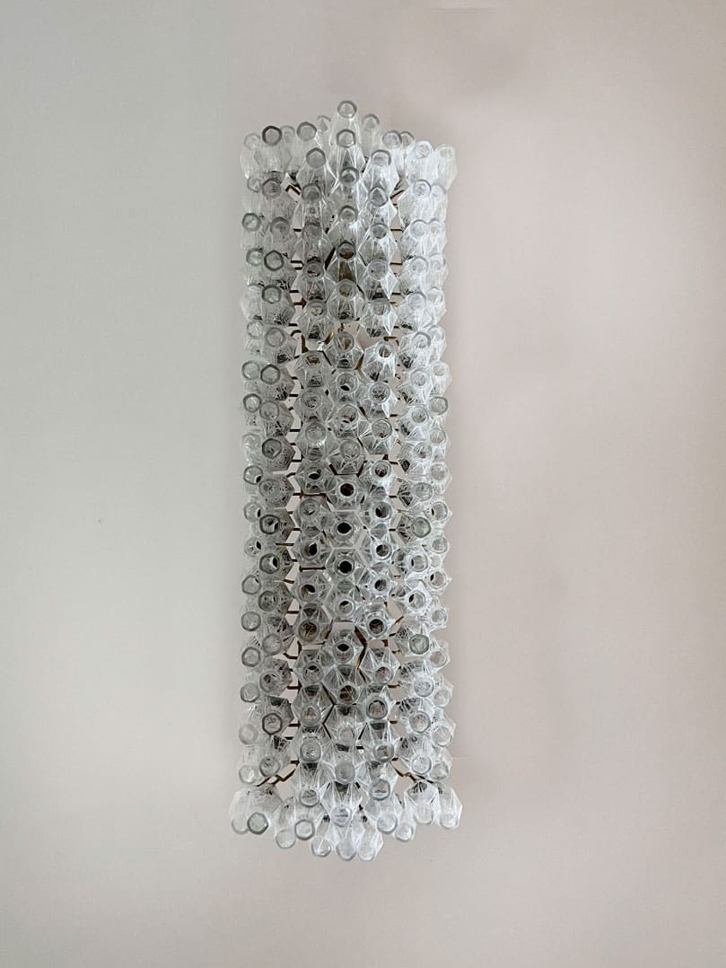 Poliedri 138-Glass Murano Chandelier