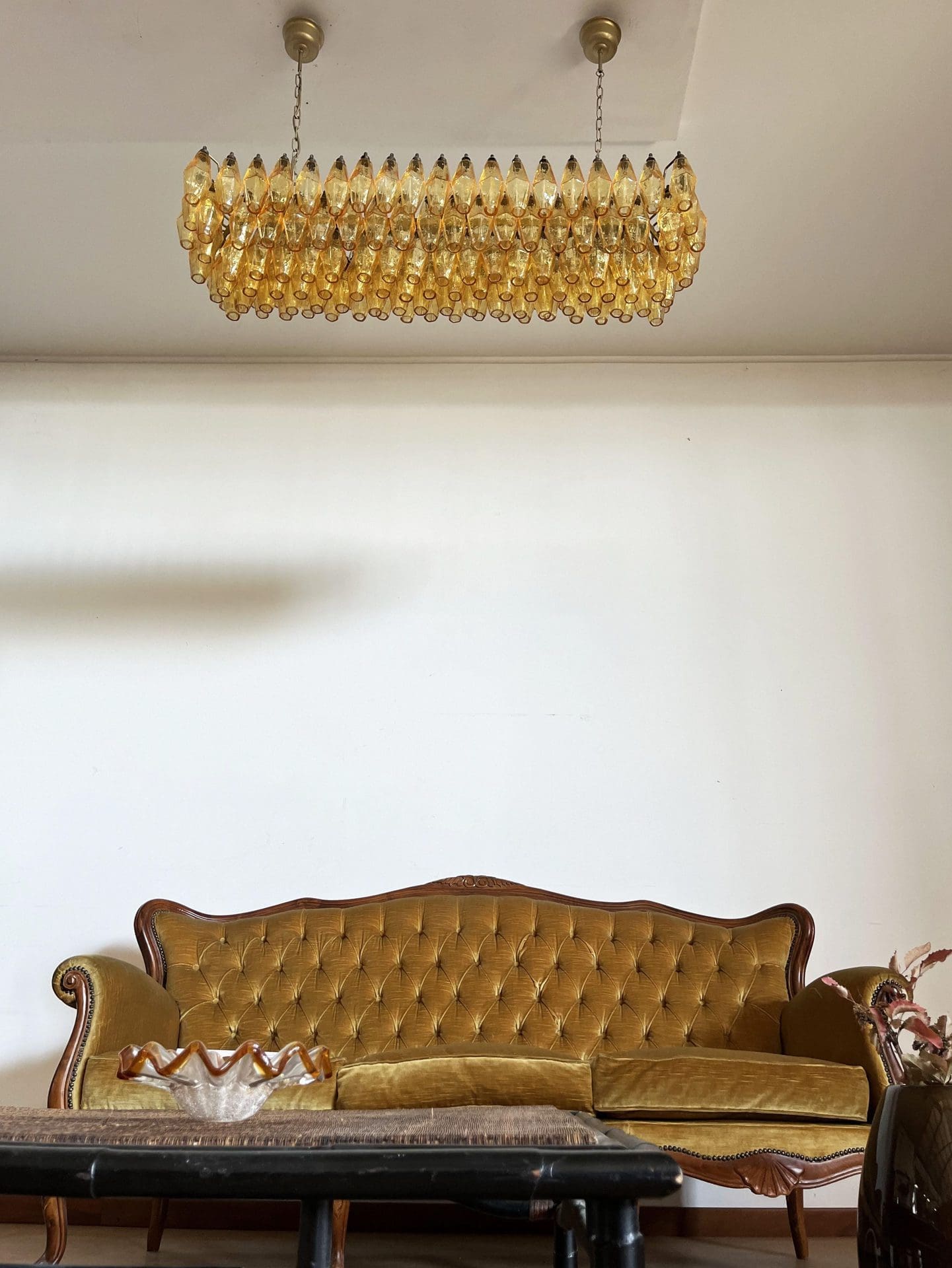 Poliedri 138-Glass Murano Chandelier