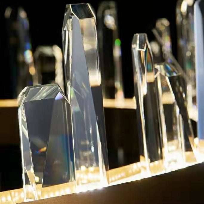 Crystal Chandelier For Dining Room Unique Style Crystal Pendant Light-MEET LIGHTING