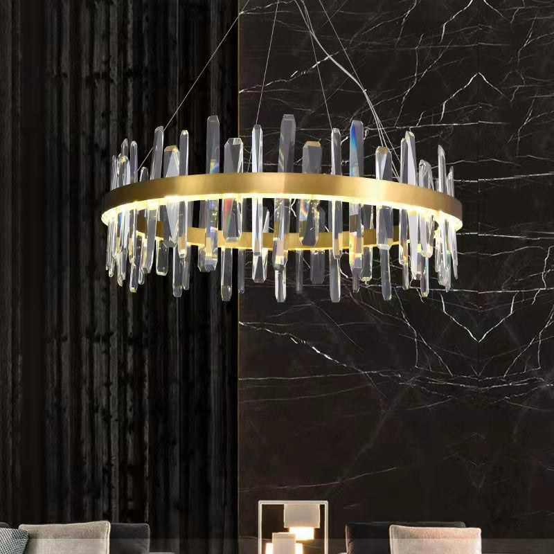 Crystal Chandelier For Dining Room Unique Style Crystal Pendant Light-MEET LIGHTING
