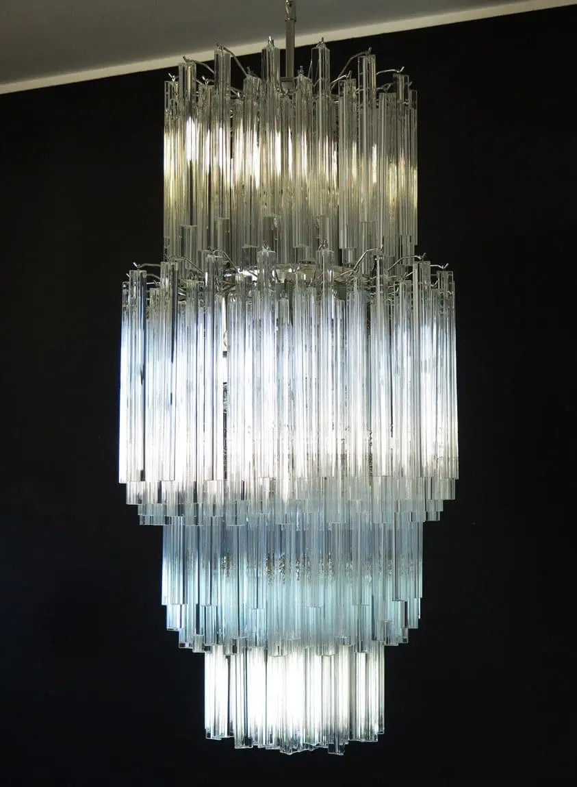 Murano Chandelier – 242 prisms – Transparent by Meetlighting