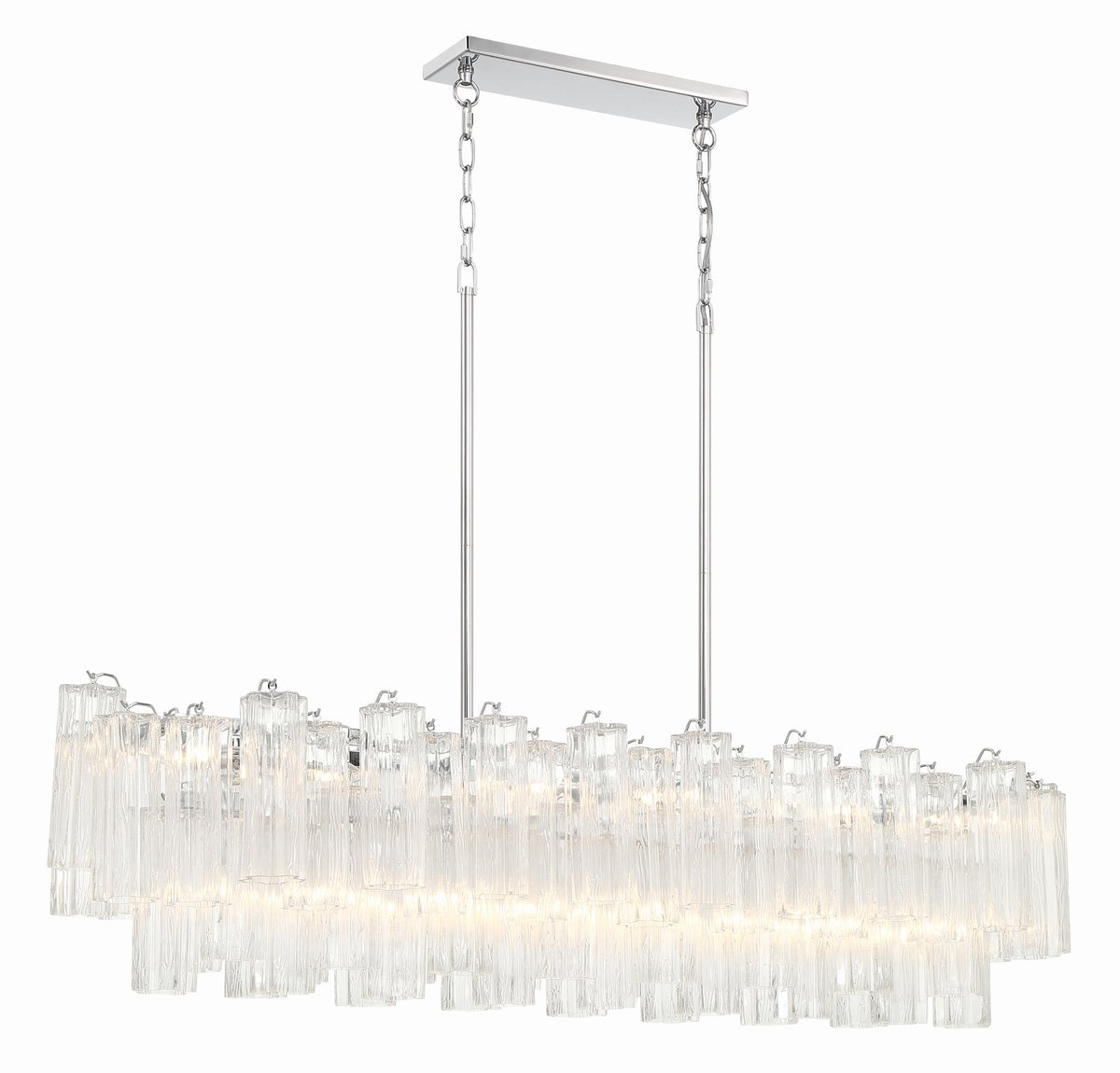Addis Linear Chandelier by Meetlighting