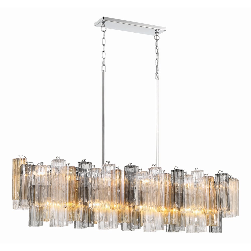Addis Linear Chandelier by Meetlighting