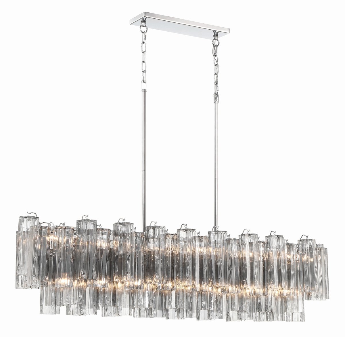 Addis Linear Chandelier by Meetlighting