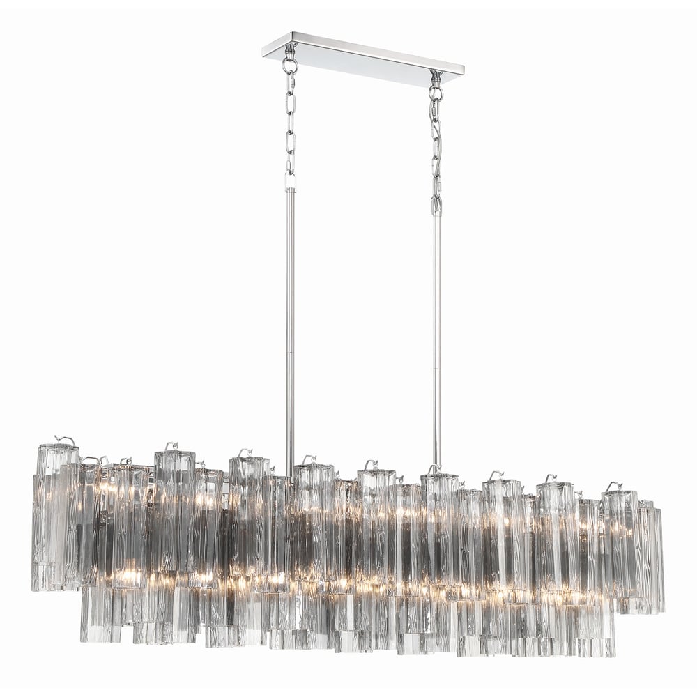 Addis Linear Chandelier by Meetlighting