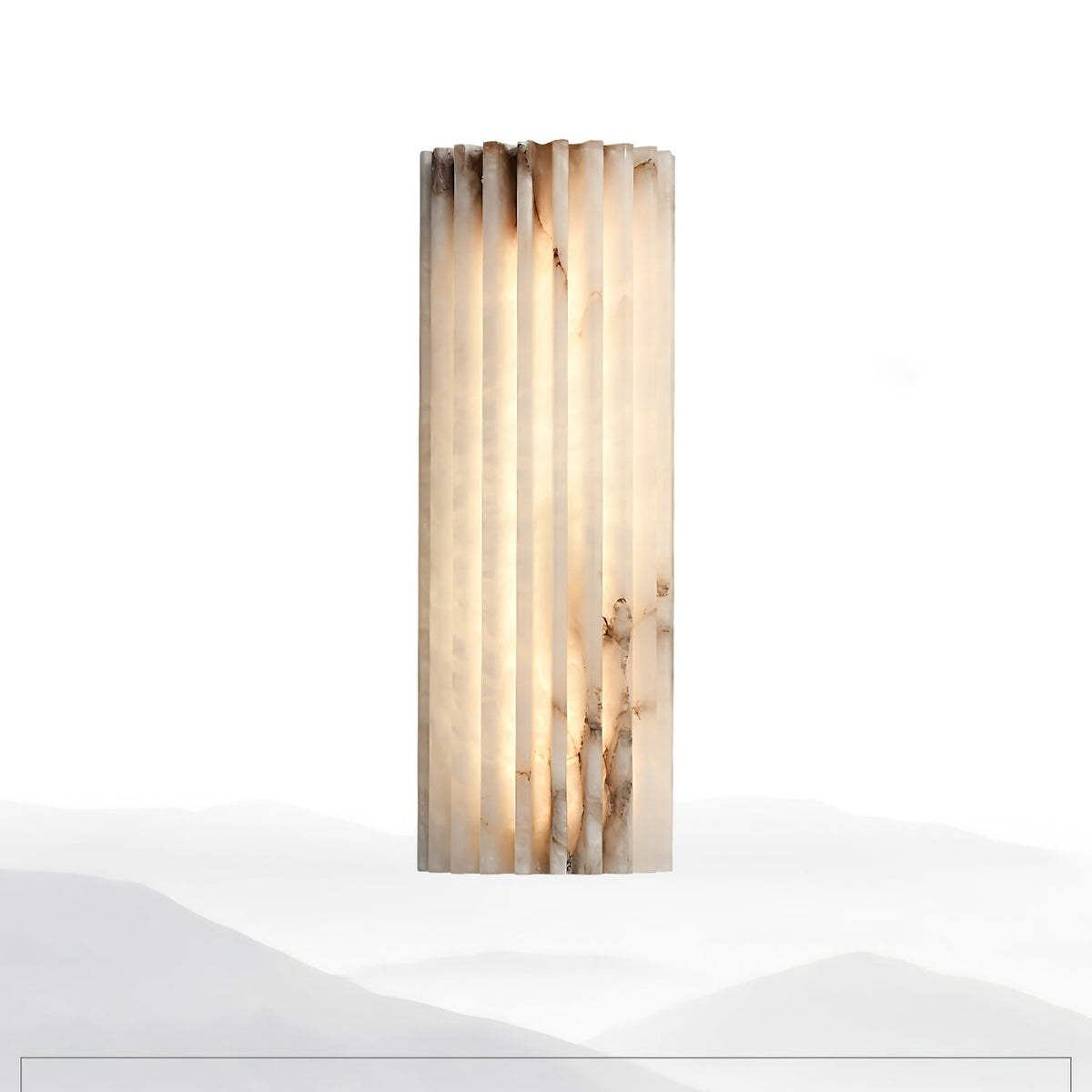 Alvia Alabaster Wall Light by Meetlighting