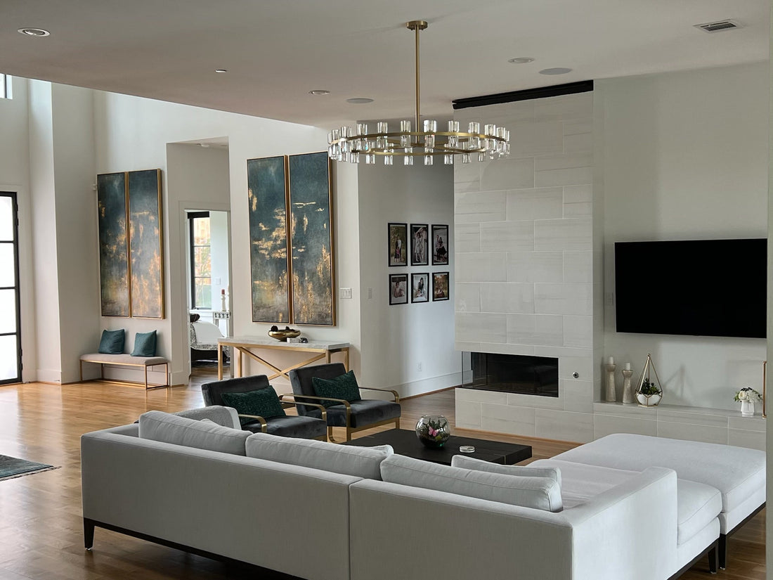 Arcachon Crystal Round Chandelier 36"-MEET LIGHTING