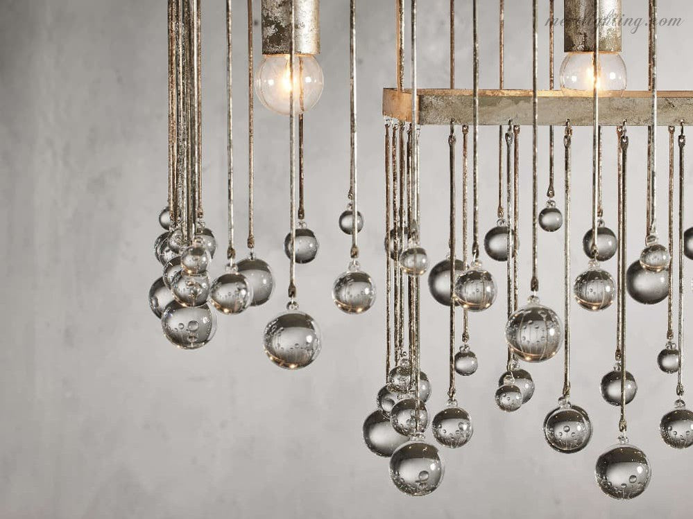 Aubrey Rectangular Chandelier-MEET LIGHTING