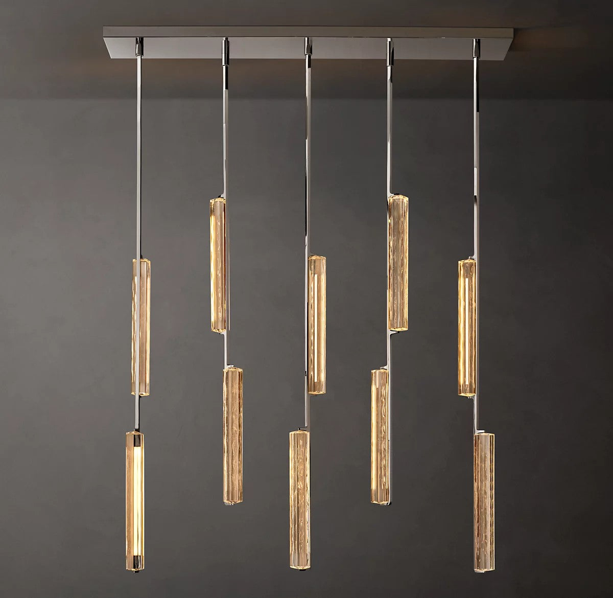 Audubon Linear Chandelier 54"L