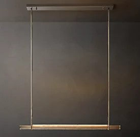 Audubon Single Bar Chandelier 60"