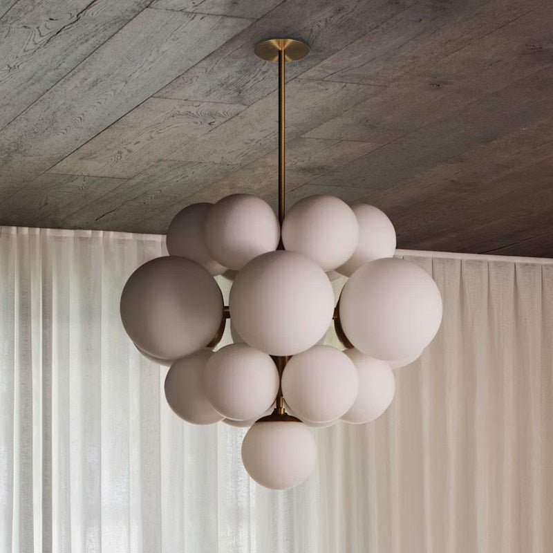 Aurelia Alabaster Cluster Chandelier by Meetlighting