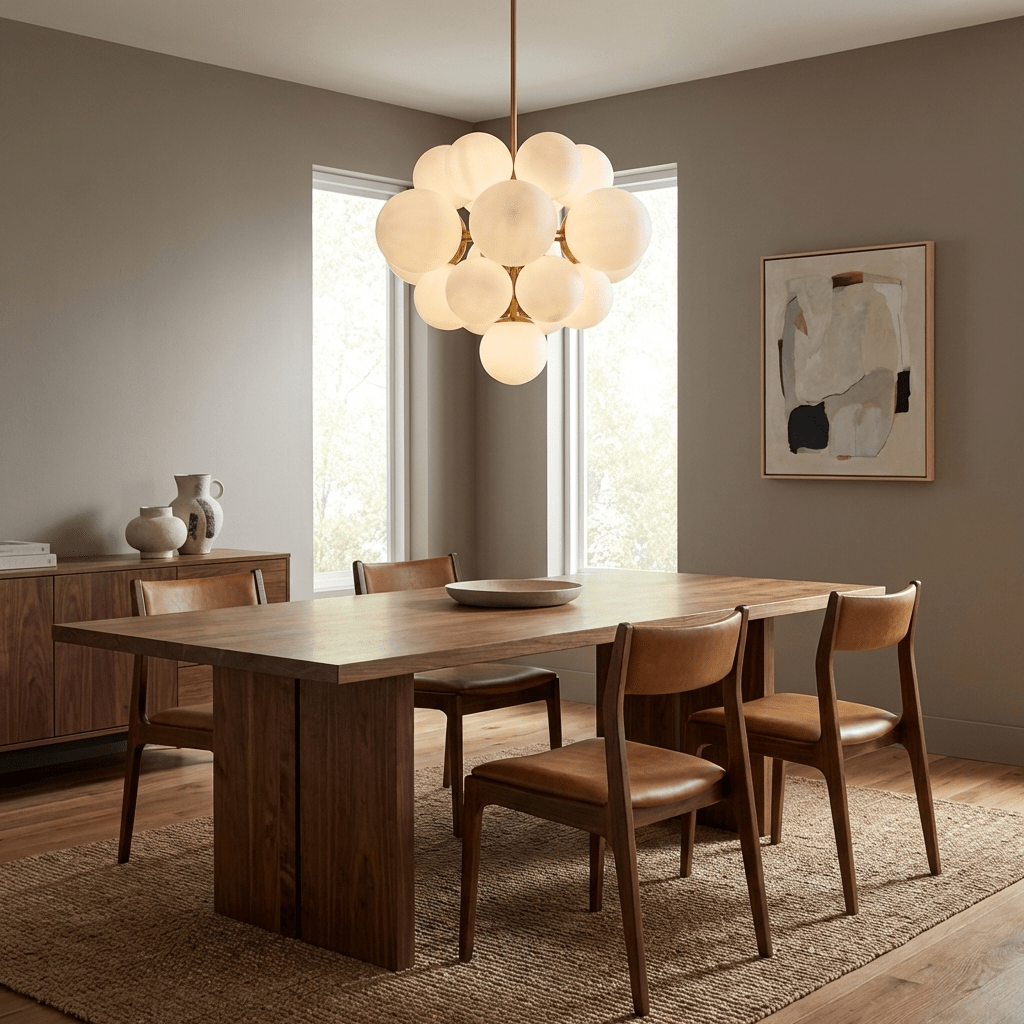 Aurelia Alabaster Cluster Chandelier by Meetlighting